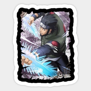 ASUMA SARUTOBI MERCH VTG Sticker